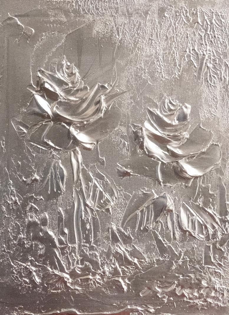 White Gold Blooms by Kim IL Tae (b. 1962)