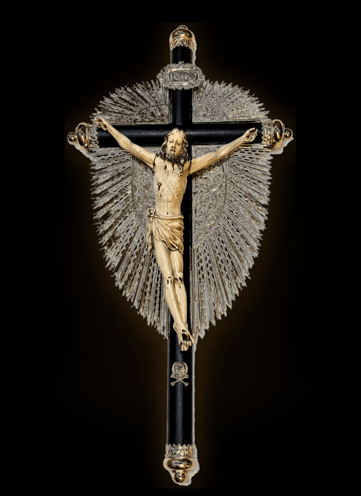 Ivory Crucifix by Unknown maker