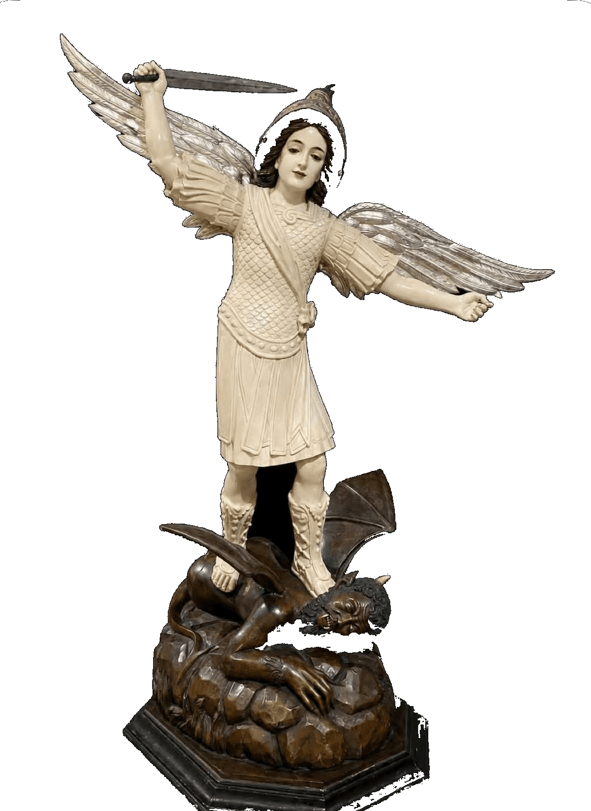 Saint Michael by Cornelio Awa